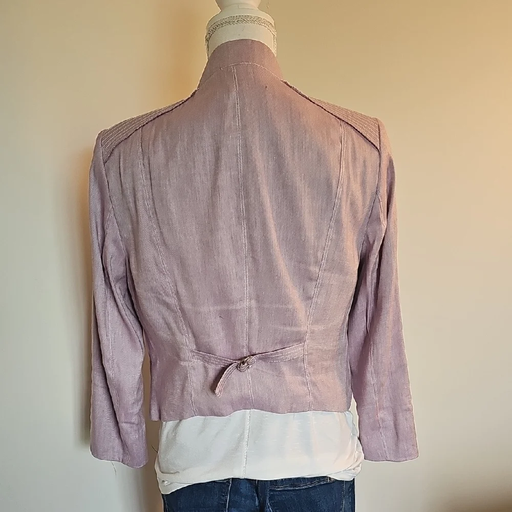 WHBM Women's Light Purple Jacket